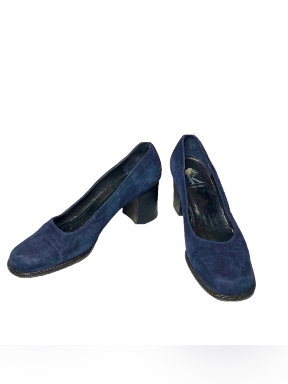 🌷 Calvin Klein🌷 Navy Blue Suede Shoes Made in Spain